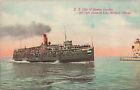 Ship City Of Boats Theme Steamer City Of Benton Harbor Built In 1904 For G And M 2