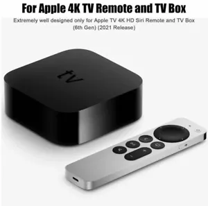 Protective Silicone Cover Case for Apple TV 4K 6th Gen TV Box + Remote Control - Picture 1 of 3