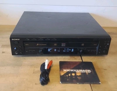 Sony RCD-W500C 5-Disc CD Changer Recorder – Tested & Working Serviced - Image 1 of 4