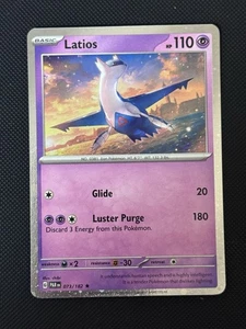 Pokemon TCG LATIOS 073/182 Cosmos Holo Raro Paradoja Grieta Blister Promo - Imagen 1 de 2