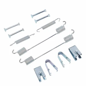 105-0814 12PCS Rear Brake Shoes Fitting Kit With Springs For MK2 2004 To 20 KLRC - Picture 1 of 22