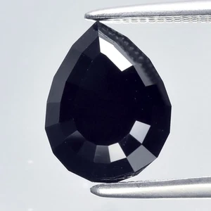 💎 2.13ct 9.5x7.2mm VS Custom Cut Natural Dark Blue Spinel - Tanzania Gem - Picture 1 of 4