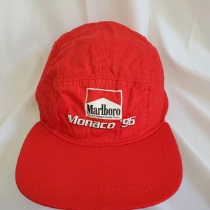 Vintage Mütze Cap Monaco 96 rot Marlboro - Bild 1 von 5