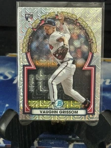 2023 Bowman Vaughn Grissom ROTY-8 Favorite Mojo Refractor Atlanta Braves - Bild 1 von 2