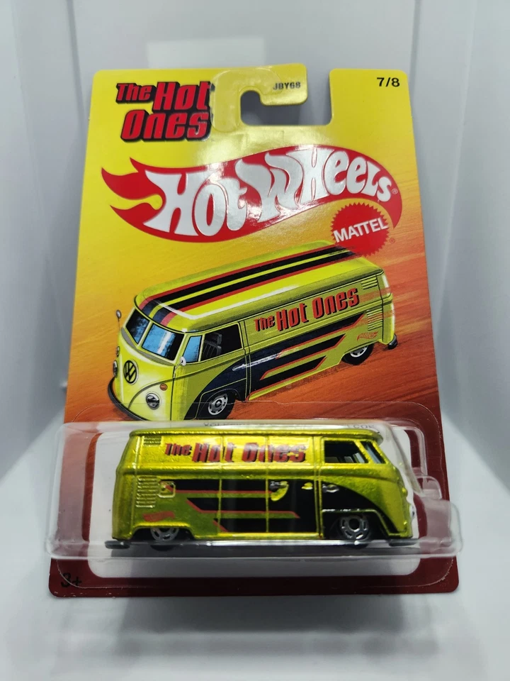 Autobús panel Hot Wheels Volkswagen T1 2025 The Hot Ones Series Chase 1/64 Foto 1 de 1