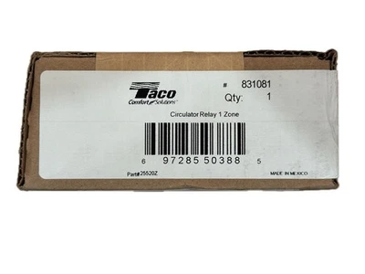Taco Radiant Heating 1-Zone Switching Relay 25520Z - Image 1 of 2
