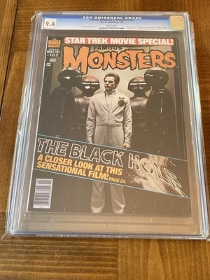 Famous Monsters of Filmland 162 CGC 9.4 White (Black Hole Cover) + Iran FPA 1980 - Image 1 of 3