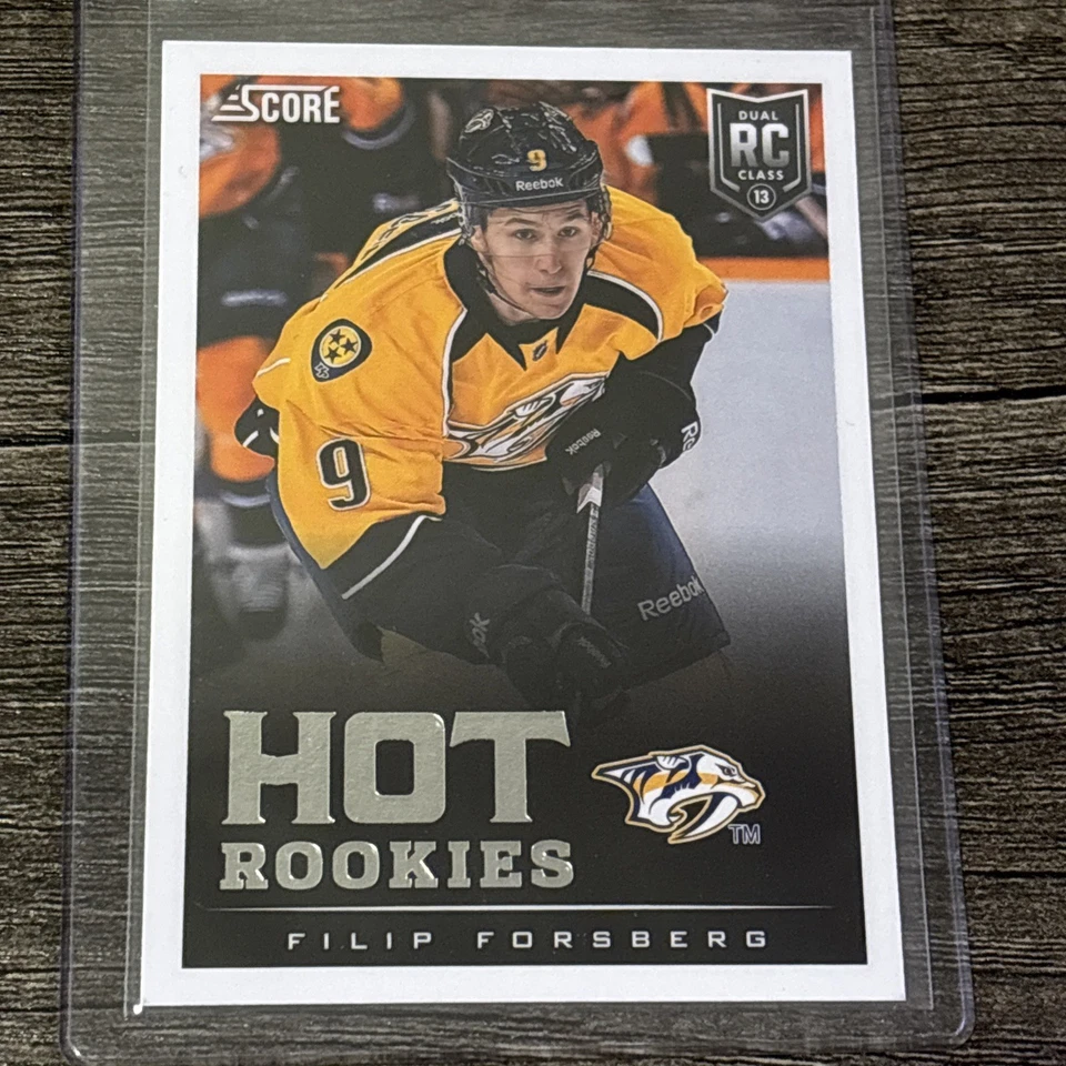 2013-14 Score - Hot Rookies Filip Forsberg #630 (RC) - Image 1 of 2