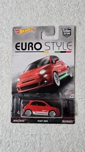 HOT WHEELS CAR CULTURE EURO STYLE FIAT 500 - Imagen 1 de 1