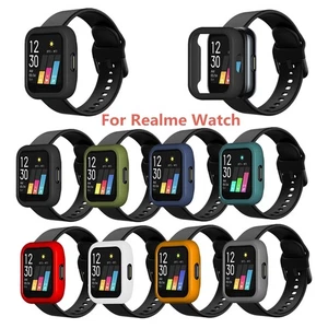 Watch Schutz Hülle Schale Hart PC Rahmen Bumper Cover für Realme Smart Watch - Bild 1 von 20