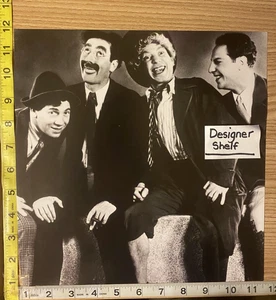 Marx Brothers Harpo Chico Groucho & Zeppo Movie Book Photograph - Picture 1 of 1