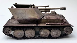 1:35 Krupp/Ardelt Waffenträger 105mm leFH-18 Model Kit gebaut pro built WW2 Tank - Foto 1 di 5
