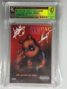 Kickstradomis PoohPac Megacon 2025 Exclusive Rainbow Foil /5 Signed Winnie Pooh - Picture 1 of 2