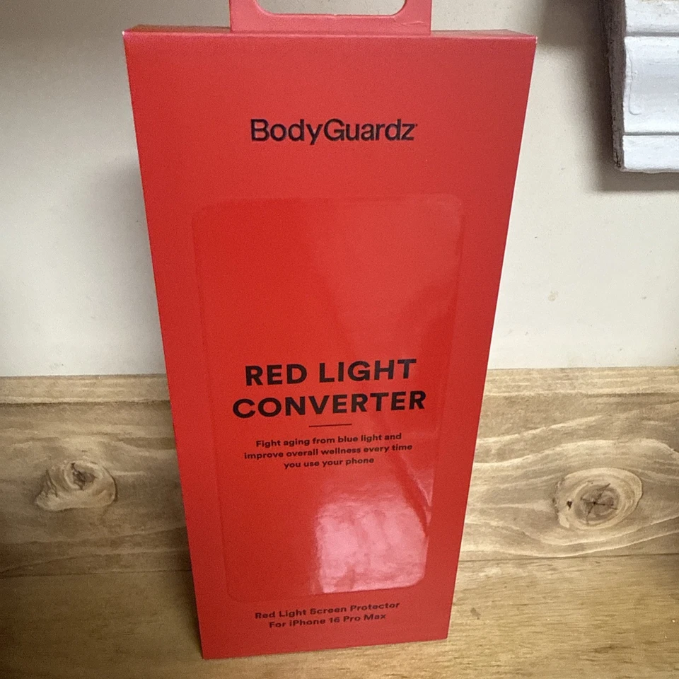 Body Guardz Red Light Converter For iPhone Pro Max  Red Light Screen Protector - Image 1 of 1