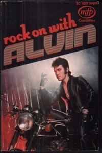 Alvin Stardust Rock On With Alvin cassette UK Music For Pleasure cassette card - Picture 1 of 3