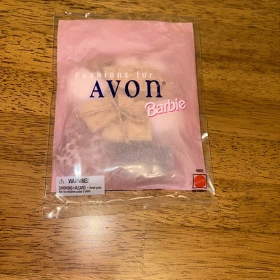 Vintage 1996 Fashions for Avon Barbie Mattel 16802 Leopard Pants Gold Parka !NEW - Image 1 of 4