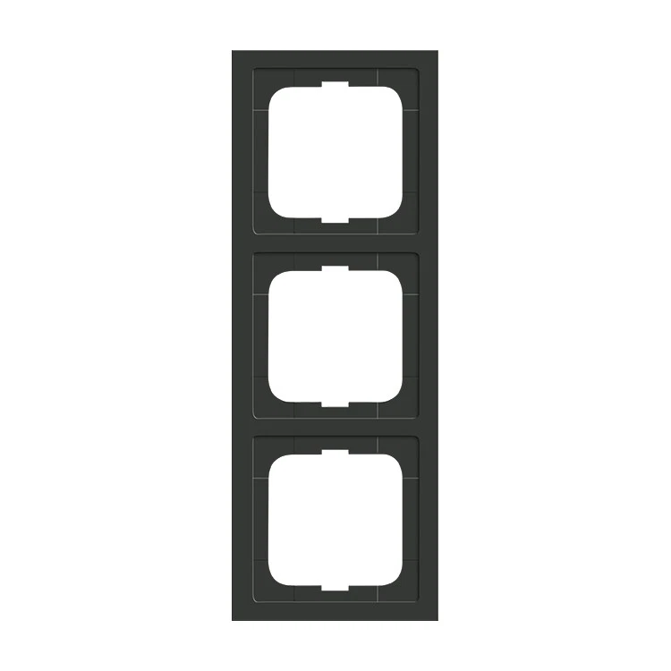 1St. Busch-Jaeger 1723-181K future linear-3-fach Rahmen future linear anthrazit - Bild 1 von 1