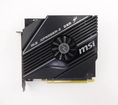 Expansion Card MSI M.2 XPANDER-Z Gen 4S 2x M.2 SSD NVMe PCIe 4.0 - Image 1 of 3