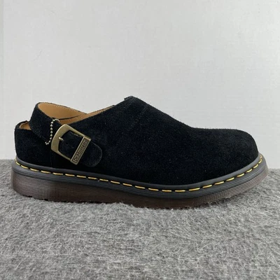 Mules Dr. Martens Isham Desert Oasis de gamuza negra con cordones para hombre talla 10 nuevas con etiquetas Foto 1 de 4