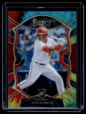 2021 Panini Select Tie-Dye Prizm Luis Garcia RC /20 #81 - Image 1 of 2