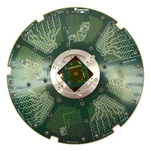 Kulicke & Soffa 827-0206-01 Rev. A Circular Probe Card 9-1/2" Diameter - Picture 1 of 6