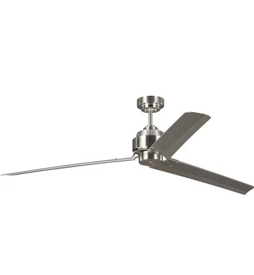 Monte Carlo Fan Collections 68” Arcade 3 Blade Model 3ARR68BS Brushed Steel  - Image 1 of 4