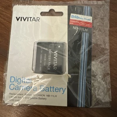Vivitar VIV-CB-11LH Li-On Rechargeable Replacement Battery for Canon NB-11LH - Image 1 of 4