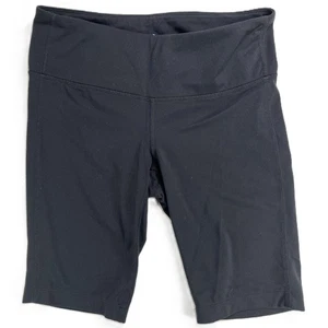 Athleta Black Biker Shorts High Rise Athletic Workout Yoga Women's Size S - Picture 1 of 5
