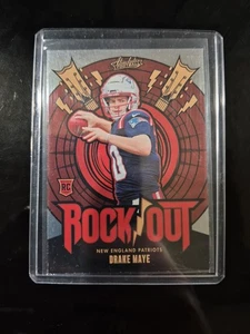 2024 Panini Absolute - Rock Out Drake Maye #RO-DME (RC) - Bild 1 von 2