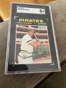 1971 Topps Willie Stargell #230 SGC 5 Excellent HOF Pittsburgh Pirates - Picture 1 of 2