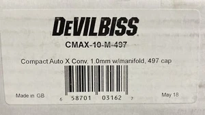 DEVILBISS CMAX-10-M-497 - COMPACT AUTO-X CONV GUN NEW Open box - Picture 1 of 2