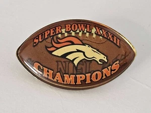 Super Bowl 32 Denver Broncos Champions Lapel Hat Pin NFL Football Wincraft... - Picture 1 of 7