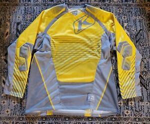 NEW WITHOUT TAGS KLIM MOJAVE YELLOW JERSEY MENS SIZE 3XL (PERFECT CONDITION)