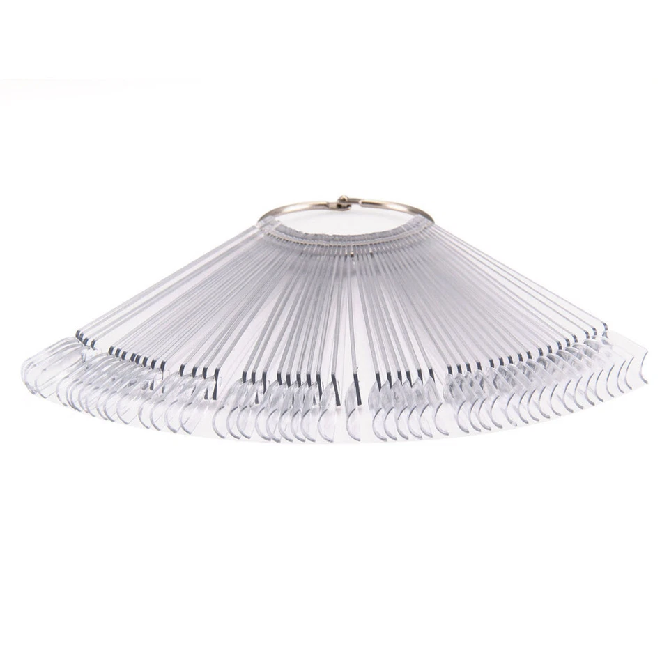 50Pcs nail sticks display Nail polish color chart Nail Sticks with Ring - Image 1 of 4