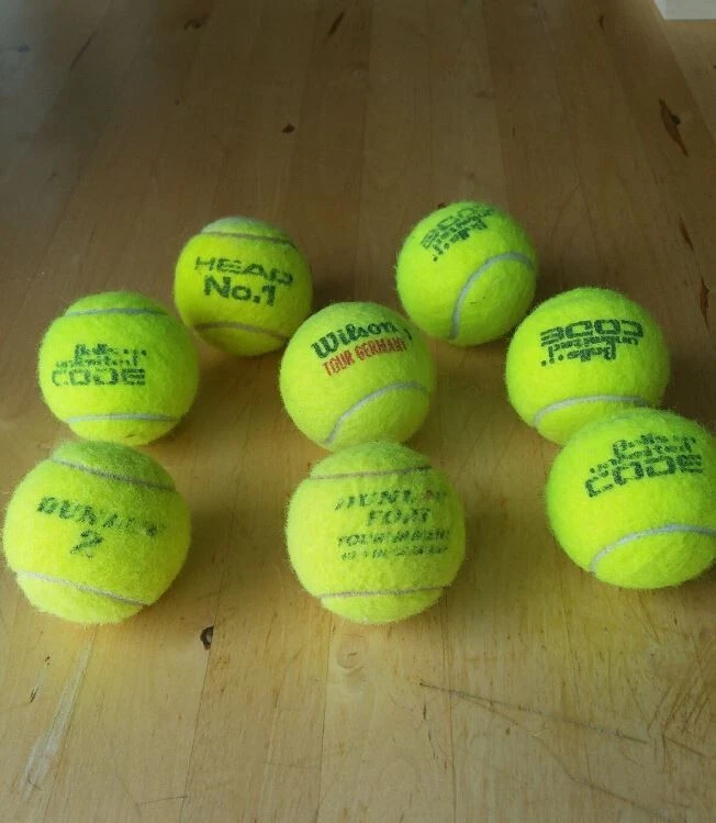 Mini-Tennisbälle Für Hunde – 15 Stück, 5,1 Cm, Aus Naturkautschuk, Für Ballwerfer, Bunte Farben