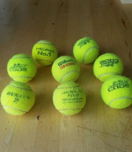 10 gebrauchte Tennisbälle - Bild 1 von 1