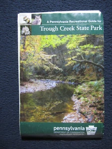 Trough Creek State Park Map Pennsylvania [2014] Includes Shipping! - Picture 1 of 4