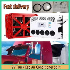 12V Truck Air Conditioner Split A/C Kit for Semi Trucks Bus RV Caravan 12000 BTU - Picture 1 of 15