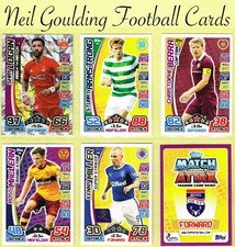 Topps SPFL MATCH ATTAX 2017-18 ☆ SCOTTISH PREMIER LEAGUE ☆ Cards #1 to #216