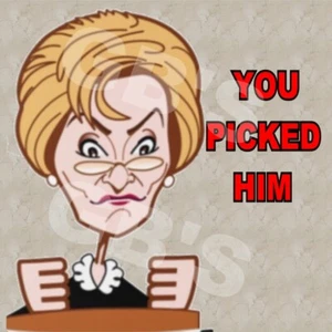 Judge Judy - You Picked Him Kühlschrankmagnet - Bild 1 von 1