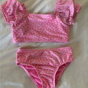 Baby Gap Pink Floral Swimsuit Size 4 - Picture 1 of 2