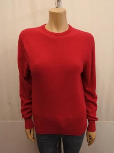 CASHMERES OF SCOTLAND Pullover Gr. 38 100% Kaschmir Cashmere Rot - Bild 1 von 5