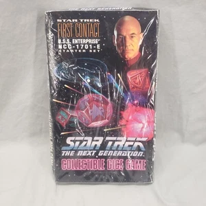Star Trek The Next Generation USS Enterprise Starter Set Würfelspiel Erstkontakt - Bild 1 von 4