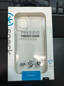 Speck Presidio Perfect Clear Case for iPhone 11 Clear New - Picture 1 of 1