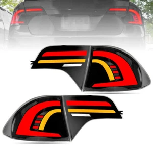 LED Sequential Tail Lights for Honda Civic Sedan 4-Door 2006-2011 Rear Lamps - Picture 1 of 15