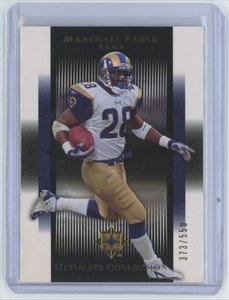 2005 Upper Deck Ultimate Collection Gold Marshall Faulk /550 St. Louis Rams #90