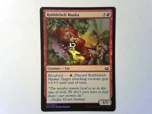 Foil Rubblebelt Maaka Modern Masters 2017 - Magic the Gathering Red - Picture 1 of 1