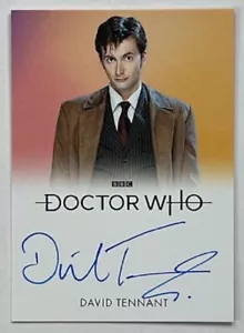 David Tennant as The Doctor Autograph, Doctor Who Series 5-7 by Rittenhouse - Picture 1 of 2