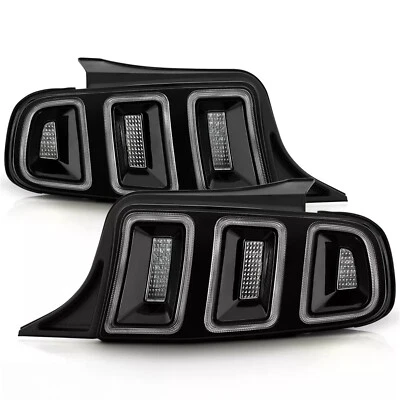 Luces traseras LED transparentes indicador secuencial estilo euro Fit Ford Mustang 2010-2014 Foto 1 de 4