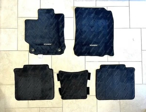 Toyota Camry 2012-2017 Carpet 5 pieces Set Floor Mats Dark Grey, Genuine - Picture 1 of 21